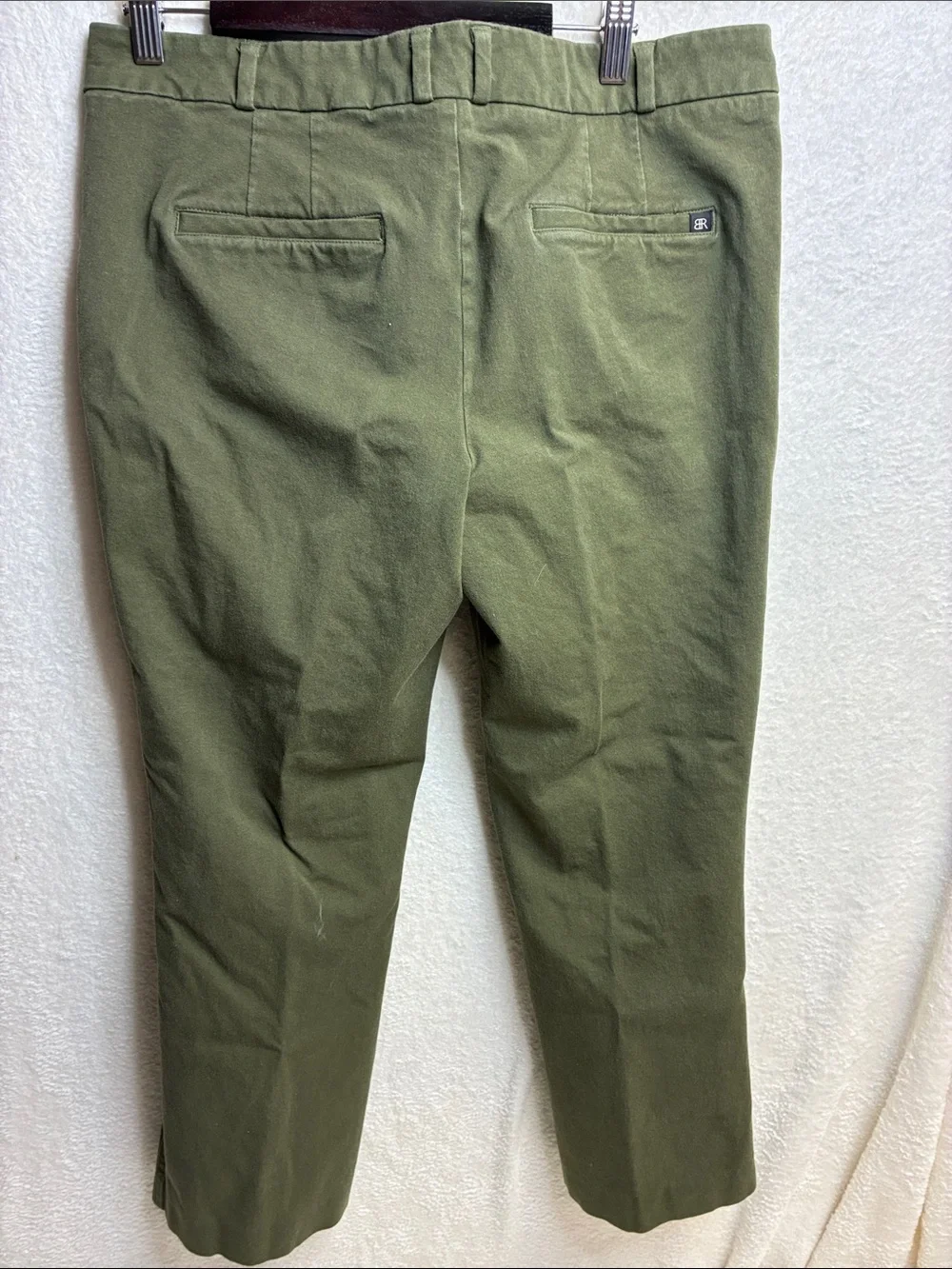 Banana Republic Olive Green Stretch Chinos